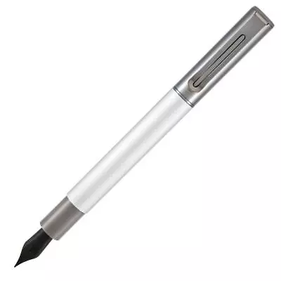 Monteverde Ritma Fountain Pen Silver Medium Nib New In Box • $24.95