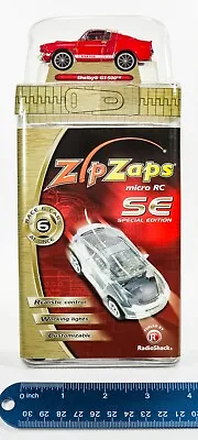 Zip Zaps Micro RC SE Special Edition RED Shelby GT-500 (Radio Shack) NEW 2004 • $55