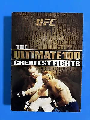 UFC The Ultimate 100 Greatest Fights 8-DVD Set • $9.99