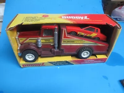 1987 Buddy L  Big Bruises  Wrecker With A Buddy L Race Car On The Back (new) • $102.56