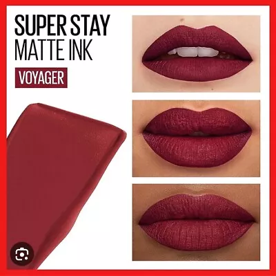 Maybelline Superstay Matte Ink Liquid Lipstick Shade 50 Voyager (see Description • £5.95