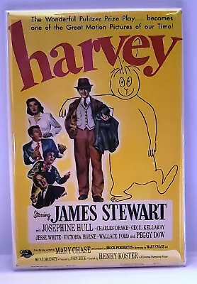 Harvey MAGNET 2 X3  Refrigerator Locker Movie Poster • $6.95