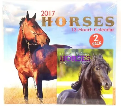 2017 Calendar Horses 12  X 12  With Mini Calendar • $14.99