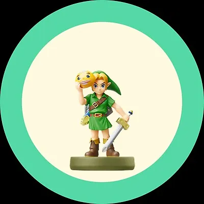 The Legend Of Zelda Link (Majoras Mask) Amiibo Coin • £2.99