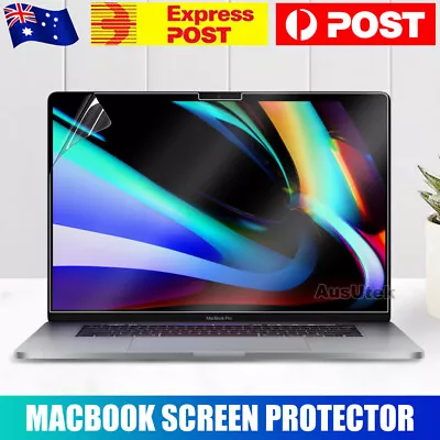 Clear Screen Protector Film For Macbook Air Pro 13 14 16 A2681 2021 2022 M1 M2 • $11.45