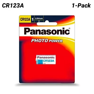 Panasonic CR-123AW/1BE CR123A 3V Lithium Camera Battery - JAPAN BRAND • $39.95