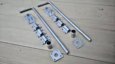 Garage Door Drop Bolt Gate Fittings Fencing Farm Stables Garden Gate Fence Post  • £37.95