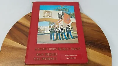 Marine Corps Recruit Depot San Diego California Third Battalion 1971 3095 • $84.99