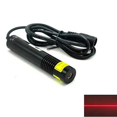 Positioning Line 650nm 50mW 100mW 150mW 200mW Red 5V Laser Diode Module 18x100mm • £32.28