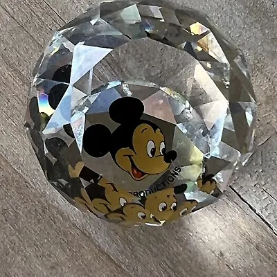 Swarovski The Walt Disney Productions Crystal Ball Mickey Mouse • $32