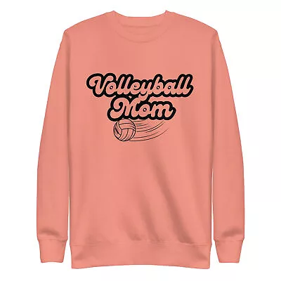 Volleyball Mom Retro Gift Premium Sweatshirt SMLXL2X3X • $31.99