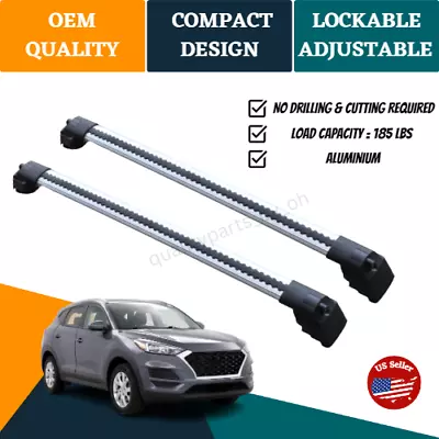 Aluminium Roof Rack Bar Cross Bars For Mercedes Benz Ml- Class W166 (2012-2015) • $92.94