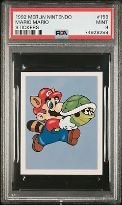 1992 Merlin Nintendo Stickers #156 Mario Bros - PSA 9 MINT • $4.02