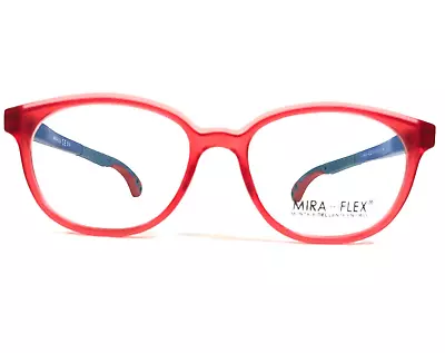 Miraflex Kids Eyeglasses Frames JAKE C.136 Blue Red Square Full Rim 45-16-135 • $64.99