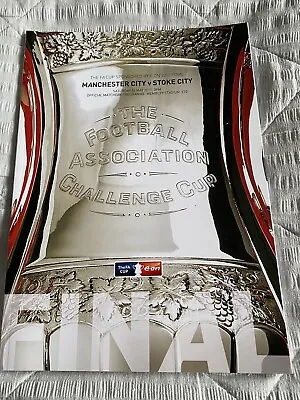 2011 FA Cup Final Programme - Man City V Stoke • £4