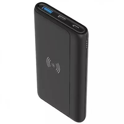 10000MAH POWER BANK WIRELESS CHARGING BACKUP BATTERY PORTABLE For CELL PHONES • $41.76