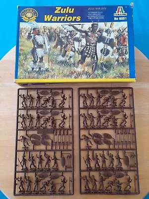 Italeri 1/72 ZULU WARRIORS Zulu War Figures Set 6051 Boxed On Sprues • £5.99