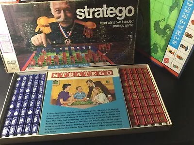 Stratego Boardgame 1975 (Milton Bradley) Complete VG • $18