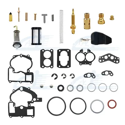 Carburetor Rebuild Kit Set For Rochester Mercruiser 3310-866141A02 1389-815397A2 • $12.57