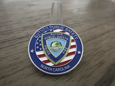 Butner Public Safety Police Fire NC K-9 Lando Challenge Coin #680U • $30.99