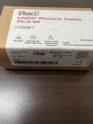 Masimo 3666 LNOP Patient Cable - PC-8-GE • $125