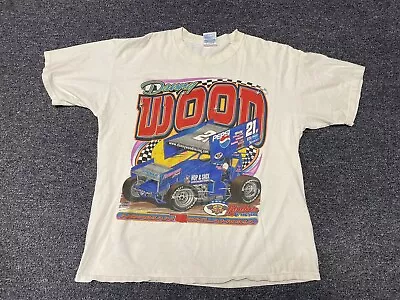 World Of Outlaws Sprint Car Danny Wood Its A Real Vintage Shirt ROOKIE YEAR • $54.99