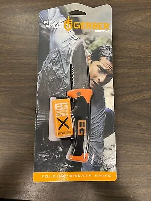 Gerber Bear Grylls  Folding Sheath Pocket Knife • $24.99