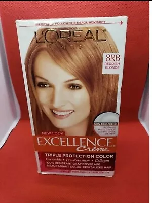 L'Oreal Paris Excellence Creme 8RB Reddish Blonde Hair Color • $7.99