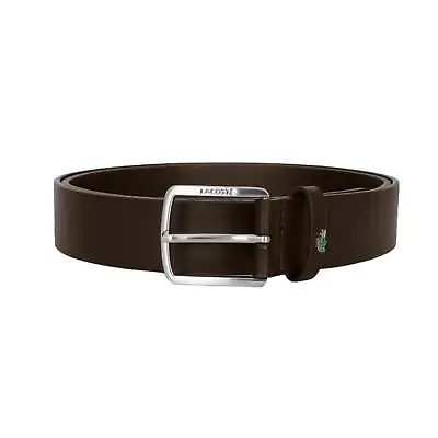 Lacoste Men's Leather Belt - Brown • £22.95