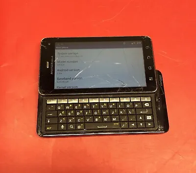 Motorola Verizon Droid 2 A955 Android Smart Phone Black READ • $19.99