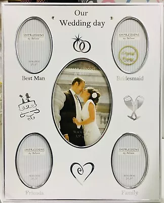 Impressions By Juliana Wedding Day  Photo Frames White • £14.99