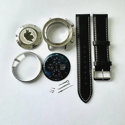Chronograph Eta Valjoux 7750 Case Uhrenkit/Watchkit/Building DIY • $137.41