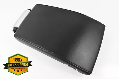 2007-2011 Volvo S80 Center Console Black Leather Lid Armrest Assembly OEM • $67.49