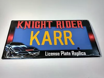 2012 Diamond Select Toys Knight Rider License Plate Replica - NEW • $12.76