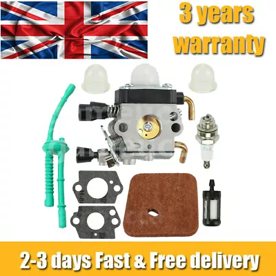 £10.59 • Buy Carburetor Carb Air Filter Kit For Stihl FS45 FS46 FS55 FC55 FS38 HS45 FS74 FS75