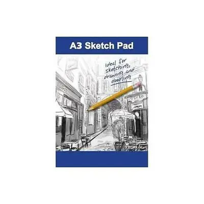 Sketch Book Artist Drawing Pad Cartridge Paper A3 Art Craft Draw Doodle • £8.54
