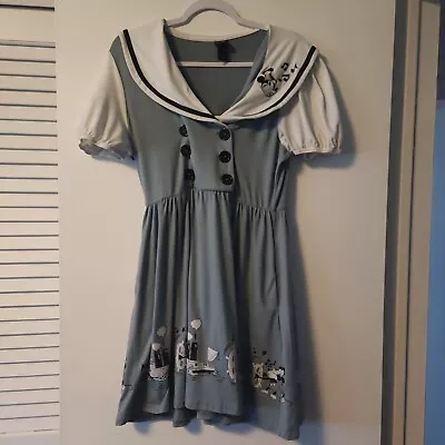 Disney Her Universe Steamboat Willie Sailor Dress Size Medium  • $43.99