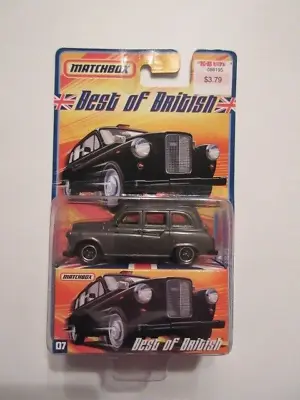 Matchbox Best Of British Austin FX4 London Taxi #07 • $10