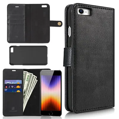 $28.49 • Buy 2-in-1 Wallet-Case Detachable Shockproof Phone Case FOR IPhone 13 12 XS X SE 7 8
