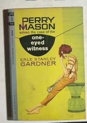 ONE-EYED WITNESS Perry Mason By Erle Stanley Gardner (1963) P Books Paperback • $11.99