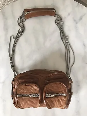 $250 • Buy ALEXANDER WANG Brenda Shoulder Bag Brow Tan Leather
