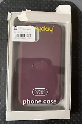 Heyday IPhone XR 11 Silicone Phone Case- Mulberry • $11.99