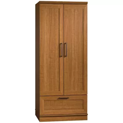 Sauder HomePlus Wardrobe Armoire In Sienna Oak Finish • $319.99