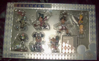 D23 Expo Exclusive Limited Edition 250 Disney's Silver Ornament Set 7pc. • $299