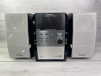 Panasonic SA-PM29 CD Stereo 5 Disc Changer Cassette AM/FM Radio MP3 • £89.98