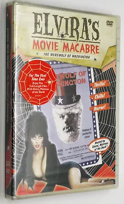 ELVIRA'S MOVIE MACABRE THE WEREWOLF OF WASHINGTON New DVD Dean Stockwell WolfMan • $5.86