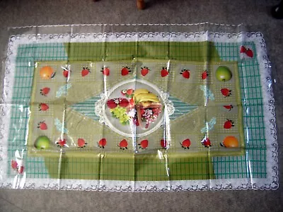 Rectangle Plastic Wipe-clean Table Cover - Ideal For Car Boot Or Garden Parties • £10