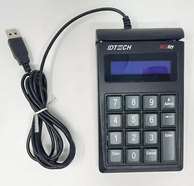 ID Tech USB Magstripe Card Reader And Keypad IDSK-534833AEB • $25