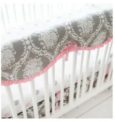 NEW My Baby Sam Olivia Rose Crib Rail Cover • $17.99