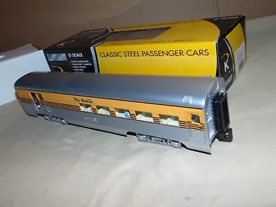 K Line O 11231 Rio Grande 15  Lighted Aluminum Combine Car With Figures +box • $100